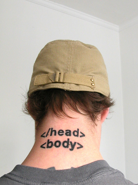 headbody tattoo