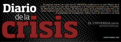 El Universal de México: Reportaje Diario de la Crisis