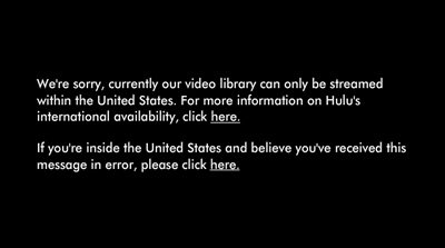 Lo sentimos, solo se puede hacer streaming del vídeo dentro de los Estados Unidos.